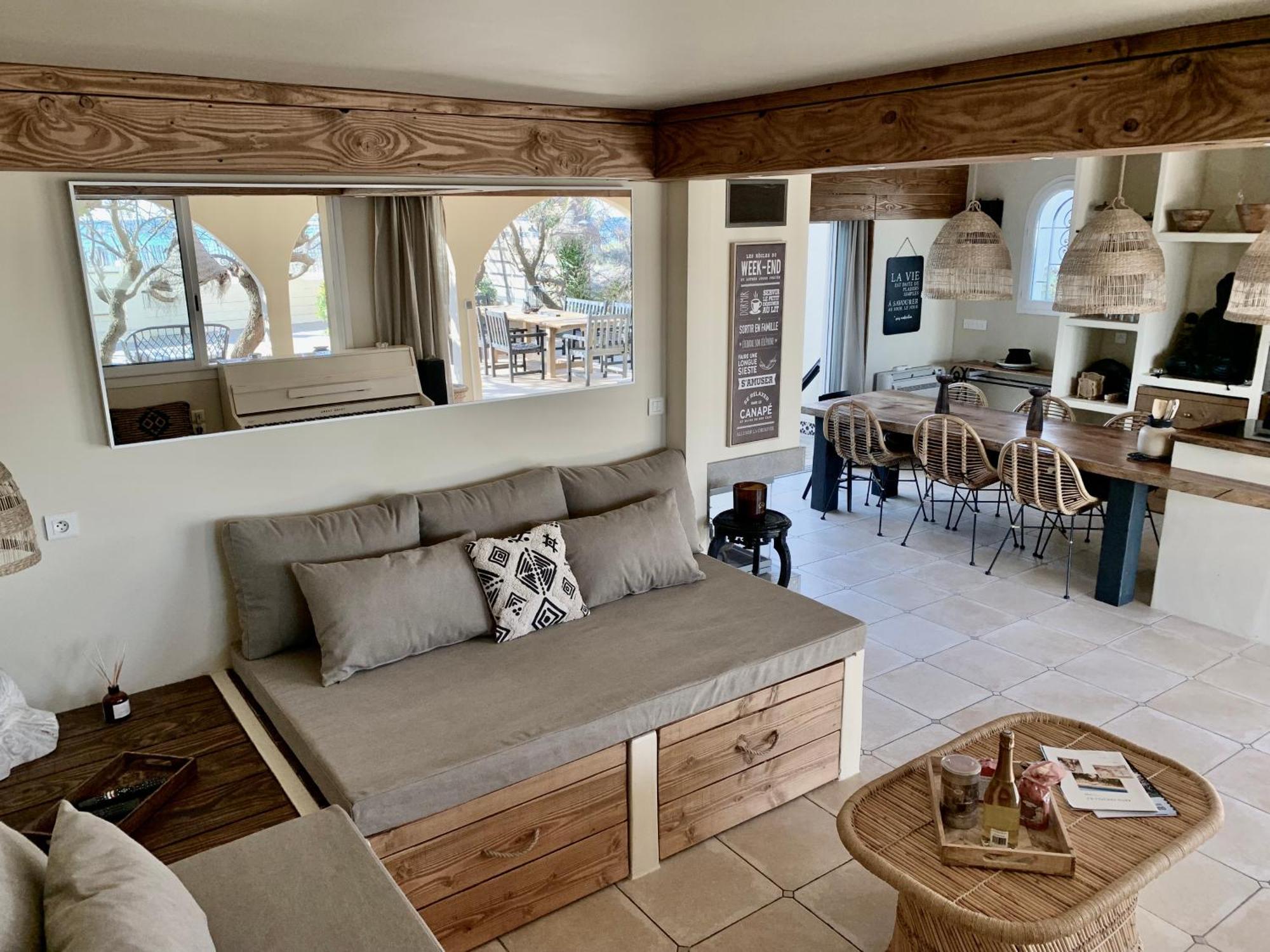 Mas Andalou Fabuleuse Premiere Ligne De Mer, Plage Privative فرونتينيان المظهر الخارجي الصورة